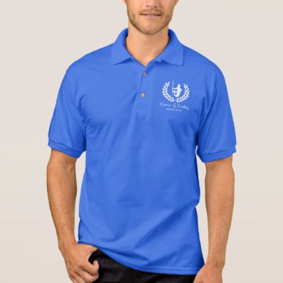 Family Cruise Greek God and laurel wreath custom Polo Shirts