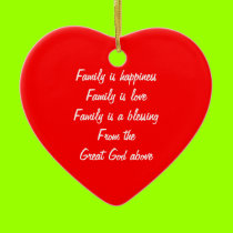 Family Day ornaments