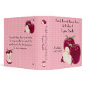 Family Favorite Recipes -- Apple design binder