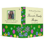 Family Favorite Recipes Cookbook w/Matching Pages binders