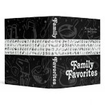 Family Favorites CookBook binders
