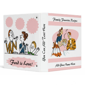 Family Favorites Recipe Binder binder