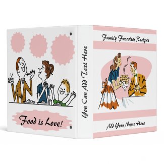 Family Favorites Recipe Binder binder