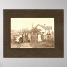 Family & friends poster