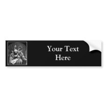 Family Geography Lesson ~ 1850 Bumper Sticker