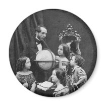 Family Geography Lesson ~ 1850 Magnets