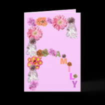 FAMILY! GREETING CARD