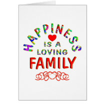 Family Happiness Greeting Cards