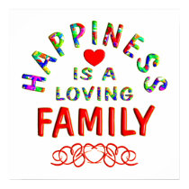 Family Happiness posters