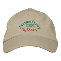 Family Hat by SRF embroidered hats by sharonrhea Family Hat by SRF embroidered hats