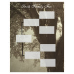 Family History Ancestry Chart Customized Letterhead