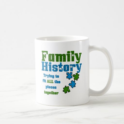 Family History Puzzle Coffee Mug Zazzle