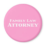 Family Law Attorney Gifts Fridge Magnet