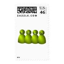 family  love in illustration postage