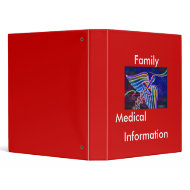 Family Medical Book binder