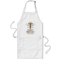 Family Medicine Rocks Apron by MedicalTeesGifts Family Medicine Rocks Apron
