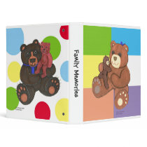 Family Memories Bear Binder