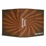 Family Memories Grunge Swirls Binder