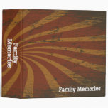 Family Memories Grunge Swirls Binder