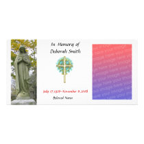 family memory card (christian) photo cards by wolffreeborn family memory card (christian) photo cards