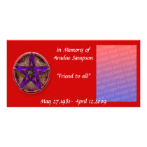 family memory card (pagan) photo cards