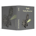 Family Movie List Organizer 3 Ring Binder