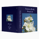 Family Name Scrapbook Blue Sky Cherry Blossoms Vinyl Binders