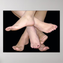Family of Feet Posters