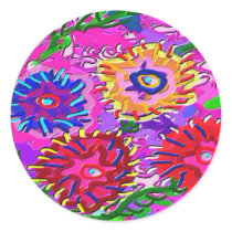 Family of flowers sticker