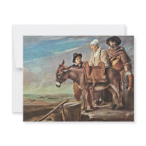 Family Of Milk Seller By Le Nain Louis (Best Quali Custom Announcements