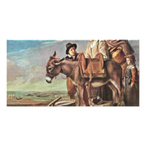 Family Of Milk Seller By Le Nain Louis (Best Quali Personalized Photo Card