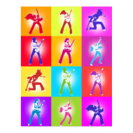Family of Rock Poster print