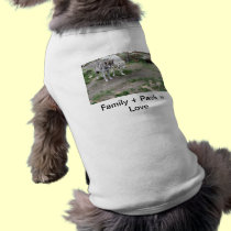 Family + Pack = Love pet clothing
