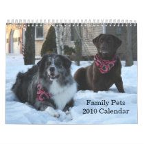 Family Pets 2010 Calendar 2 by davendee Family Pets 2010 Calendar 2
