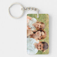 Family Photo Keepsake Acrylic Key Chains