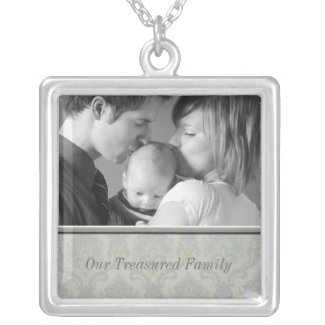 Family Necklace on Family Photo Necklace Necklace