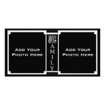 Family Photo Template photo cards