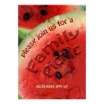 Family Picnic Fresh Watermelon Invitation