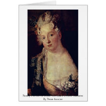 Family Portrait Of Baron Von Erlach Details: Baron Greeting Cards