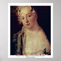 Family Portrait Of Baron Von Erlach Details: Baron Print