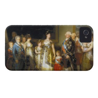 Family portrait of King Charles IVJose de Goya Case-Mate iPhone 4 Cases
