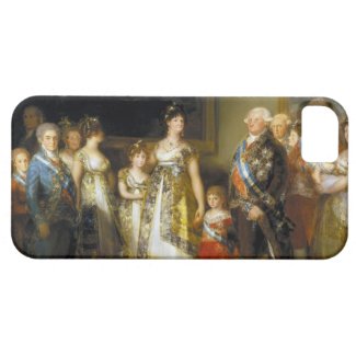 Family portrait of King Charles IVJose de Goya iPhone 5 Case