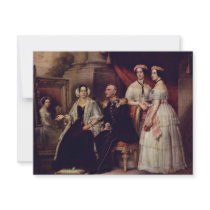 Family Portrait Of The Duke Joseph Of Saxe-Altenb Personalized Invite