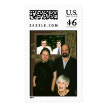 Family Portraits Postage Stamp