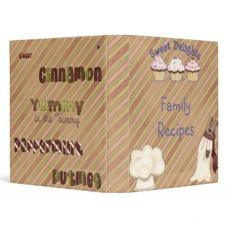 Family Recipe Binder binder