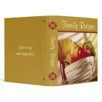 Family Recipes Binder