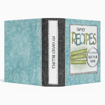 Family Recipes Custom Avery Binder
