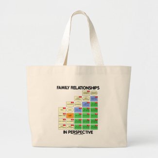 Family Relationships In Perspective (Reunion) Canvas Bag