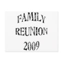 Family Reunion 2009 postcards