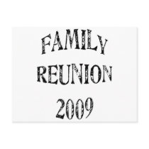 Family Reunion 2009 postcards